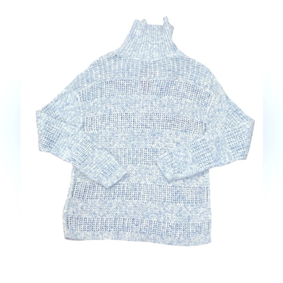 TALBOTS open stitch sailor collar sweater - Picture 5 of 7